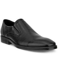 Ecco - Metropole Milan Plain Toe Slip-on Shoe - Lyst