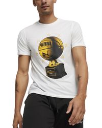 PUMA - Trophy Graphic Short Sleeve T-shirt - Lyst