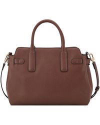 PASQ - Borsa a mano nera con tracolla rimovibile e catena spessa
