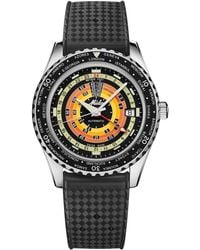 MIDO - Swiss Automatic Ocean Star Decompression Worldtimer Rubber Strap Watch 41mm - Lyst