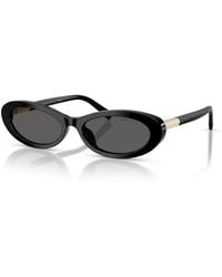 Tiffany & Co. - Oval Sunglasses - Lyst