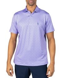 Tailorbyrd - Carts And Byrds Printed Performance Polo - Lyst