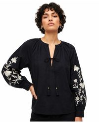 Joie - Long Sleeve Popover Top - Lyst
