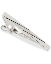 Perry Ellis - Diagonal Line Tie Bar - Lyst