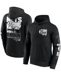 Fanatics - Brooklyn Nets Game Time Crossover Pullover Hoodie - Lyst