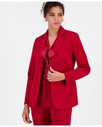 BarIII - Compression Notch-collar Single Button Blazer - Lyst