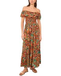 Vince Camuto - Off-the-shoulder Tiered Maxi Dress - Lyst