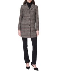 maralyn and me plaid coat