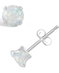 Macy's - Gemstone Stud Earrings - Lyst