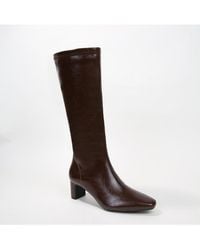 BERNESS - Adrienne Minimalist Knee High Boots - Lyst