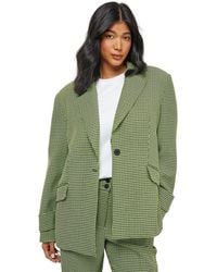 Warehouse - Vented Back Blazer Co - Lyst