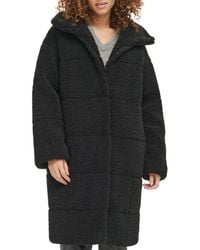 Levi's - Long Quilted Teddy Coat - Lyst