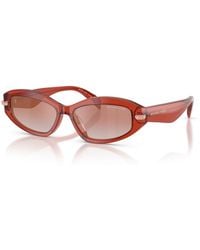 Michael Kors - Oval Sunglasses - Lyst