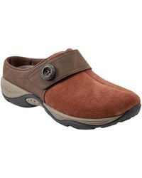 Easy Spirit - Edline Button Strap Slip-on Mules - Lyst