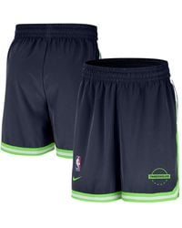 Nike - Minnesota Timberwolves Authentic Practice Dna Woven Performance Shorts - Lyst
