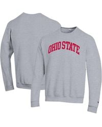 Champion - Washington State Cougars Basic Arch Fleece Pullover Sweatshirt - Lyst