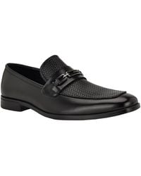 Guess - Hendo Square Toe Slip On Dress Loafers - Lyst