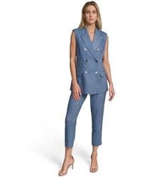 Calvin Klein - Petite High-waisted Modern-fit Pants - Lyst