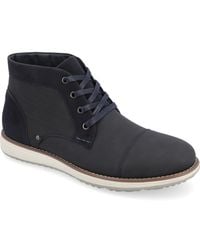 Vance Co. - Austin Tru Comfort Foam Lace-up Cap Toe Chukka Boots - Lyst