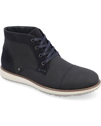 Vance Co. - Austin Tru Comfort Foam Lace-up Cap Toe Chukka Boots - Lyst