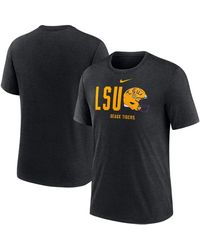 Nike - Lsu Tigers Campus Football Slogan Tri-blend T-shirt - Lyst