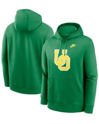Nike - Oregon Ducks Legacy Logo Club Fleece Pullover Hoodie - Lyst