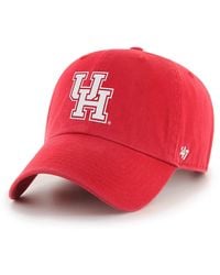 '47 - Houston Cougars 2025 Ncaa Basketball Tournament March Madness Final Four Clean Up Adjustable Hat - Lyst