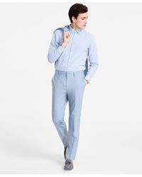 BOSS - Hugo By Modern-fit Wool Blend Suit Pants - Lyst