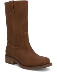 MIA - Miley Western Square Toe Mid-calf Boots - Lyst