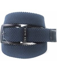 Ted Baker - Reversible Stretch Web Belt - Lyst