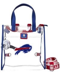 Loungefly - Buffalo Bills Clear Convertible Backpack Tote Bag - Lyst