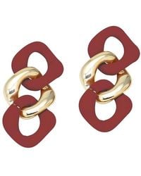 SOH - Chainlink Drop Earrings - Lyst