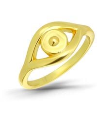 Macy's - Cubic Zirconia Evil Eye Ring - Lyst