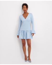 Siena Jewelry - Fluence Bottom Long Sleeves Mini Dress - Lyst