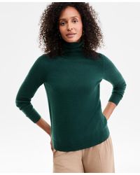 Charter Club - 100% Cashmere Turtleneck Sweater - Lyst