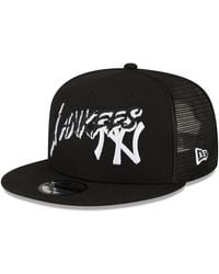 KTZ - New York Yankees Street Trucker 9fifty Snapback Hat - Lyst