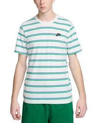 Nike - Sportswear Club Stripe T-shirt - Lyst