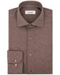 Garnet - Regular-fit Cotton Solid Dress Shirt - Lyst