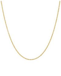 Italian Gold - Macys Solid Rope Chain Necklace In 14k Collection 1.8mm - Lyst