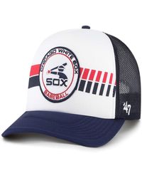 '47 - 47 Brand Chicago White Sox Cooperstown Collection Wax Pack Express Trucker Adjustable Hat - Lyst