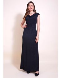 Alie Street London - Cruise Cowl Neck Maxi Dress - Lyst