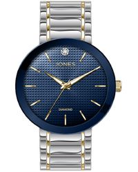Jones New York - Analog Shiny Two-tone Metal Bracelet Watch 42mm - Lyst