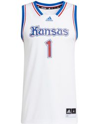 adidas - # Kansas Jayhawks Kansas Jayhawks Swingman Basketball Jersey - Lyst