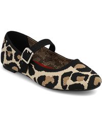 MIA - Mary Jane Strap Knit Flats - Lyst