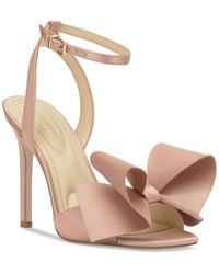 Jessica Simpson - Olivine Bow High-heel Stiletto Dress Sandals - Lyst