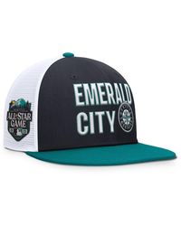 Nike - Navy/aqua Seattle Mariners Pro Trucker Snapback Hat - Lyst