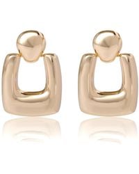 BCBGMAXAZRIA - Retro Rectangle Drop Earrings - Lyst
