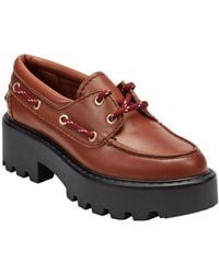 Marc Fisher - Peyten Laced Platform Lug Loafers - Lyst