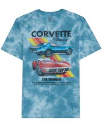 Hybrid - Corvette Wash Graphic T-shirt - Lyst
