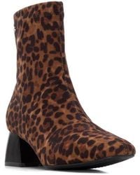 Xti - Suede Heeled Ankle Booties - Lyst